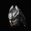LIANGLIDE Predator Helmet Mask Halloween Masque Helmet Latex Full Head Cover Crazy Party Headgear Props Predator Mask for Halloween, Black view 3