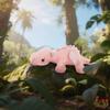 Apricot Lamb Toys Plush Pink Lying Dragon Dinosaur Stuffed Animal Soft Cuddly Perfect for Child (Pink Dragon,15 Inches) view 4