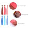 6 Pack High Temp Silk Straight Hair Wigs Doll Realistic Doll Hair for Boys and Girls view 3