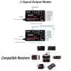 HTLNUZD Radiolink AT9S Pro 2.4G Radio Controller Transmitter 10/12 Channels DSSS & FHSS Communication with R9DS Receiver, for RC FPV Racing Drone Truck Car Boat (Radiolink R9DS Receiver) view 4