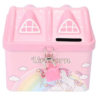 2023 Cartoon Piggy Bank for Kids Unbreakable Piggy Bank Girls Coin Bank Money Jar for Girl Small Size Money Saving Box Practical for Birthday Christmas