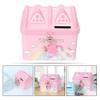 2023 Cartoon Piggy Bank for Kids Unbreakable Piggy Bank Girls Coin Bank Money Jar for Girl Small Size Money Saving Box Practical for Birthday Christmas view 4