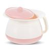 Beavorty Chamber Pot Portable Pee Pot and Urine Bucket with Handle Toilet Urine Pot with Lid Ideal for Emergencies Camping Bedside Hospital or Night Use Urinal Potty Training(8 * 7in) view 1
