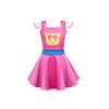 AGRIBAZAAR Flutter Sleeve Dress Daily Clothes Party Dresses Summer Skirt Soft Wear Halloween Outfits view 1