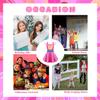 AGRIBAZAAR Flutter Sleeve Dress Daily Clothes Party Dresses Summer Skirt Soft Wear Halloween Outfits view 3