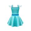 AGRIBAZAAR Girl Flutter Sleeve Dress Daily Clothes Party Dresses Summer Skirt Soft Wear Halloween Outfits view 3