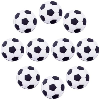 10PCS Kids Drawer Cabinet Pulls,Room Knobs and Handles Pink Snails Cartoon Furniture Flower Handles Plastic Star Door Knob(Football Shape)