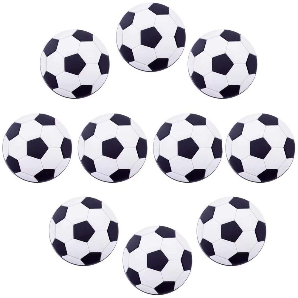 10PCS Kids Drawer Cabinet Pulls,Room Knobs and Handles Pink Snails Cartoon Furniture Flower Handles Plastic Star Door Knob(Football Shape)