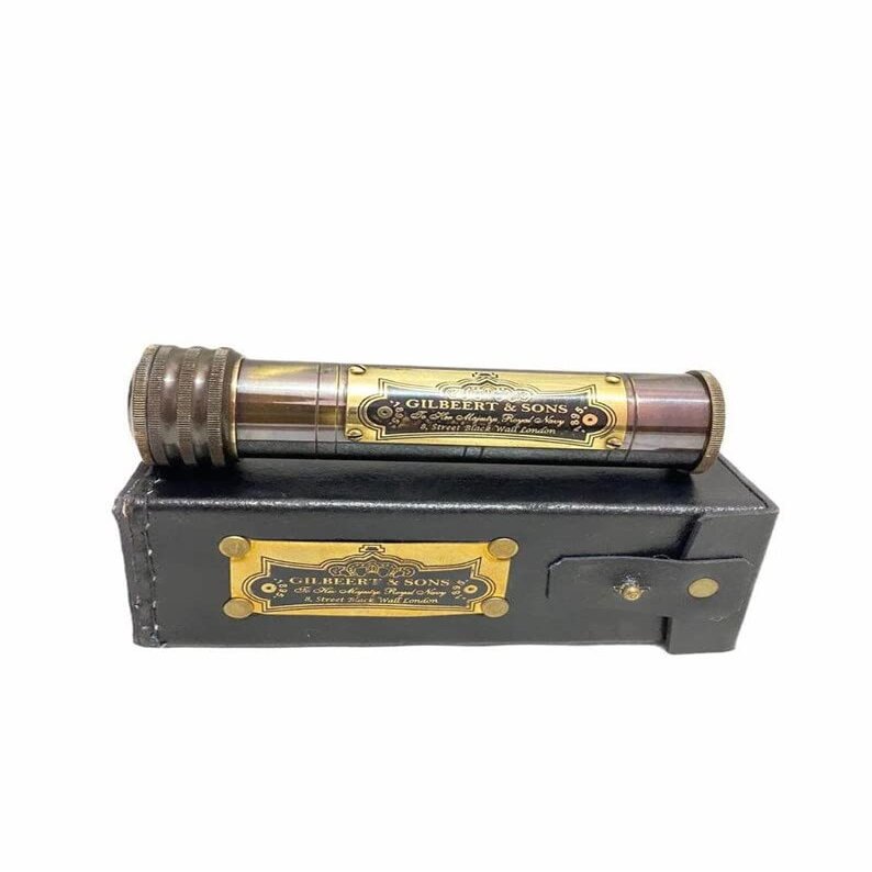 Brass Kaleidoscope,Brass Kaleidoscope, Children Toy Gift, Birthday Gift, Graduation Gift, Gift for Husband, Working Kaleidoscope by Better Buy Handicraft
