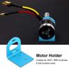 Adjustable Motor Mounting, Bracket Seat Base for 3650 T Maxx Electric Conversion,Rc Boat Motor Holder Conversion Kit,Rc 3660 540 view 3