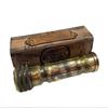 Antique Brass Kaleidoscope with Leather Cover/Gilbert & Sons Nautical Kaleidoscope/Pocket Kaleidoscope Birthday Gift, Toy for Children by Better Buy Handicraft view 4