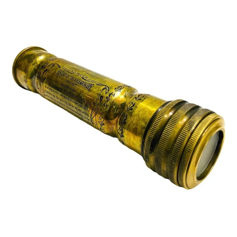 Brass Kaleidoscope, Handmade Kaleidoscope, Kids Gift, Birthday Gift, Unique Gift, Graduation Gift, Gift for Husband, Working Kaleidoscope by Better Buy Handicraft