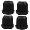 INOOMP 4sets Compact Dice Cup Base Silent Shaker for Parties Material for Farkle and Other Board Games for Bar and Gathering Fun view 1