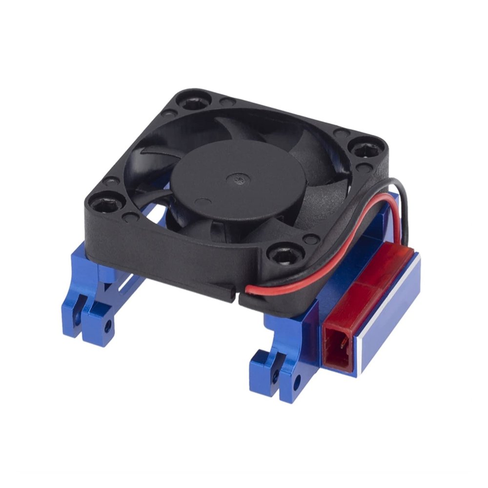 Artemisia Cooling Fan Heatsink High Velocity Aluminum Radiator Compatible with Traxxas Velineon VXL-3S ESC303T06 Slash 4X4 2WD RC Car Repair Parts