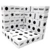 Ahoper 50 Pieces Left Right Center Dice Only 50 Dices Bulk Dice Game, 16mm Standard Size, Easy to Grip. view 1