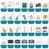 Deluxe Doctor Kit for Toddlers, Pretend Medical Station Set for Boys & Girls, 28 Accessories,Mobile Cart with Lights, Includes Doctor's UniformThermometer, Doctor Kit for Kids 3-5 Years Old view 4