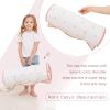 Extra Large Toddler Nap mat by Cokouchyi, Toddler Sleeping Bag with Removable Pillow, Measures 53 x 21 x 1.5 Inches, Sleeping Mat for Girls, Ideal for Daycare and Preschool Kindergarten, Rainbow view 3