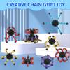16 Pack Fidget Spinners Deformable Stress Relief Sensory Toy Robot Spinner DIY Mechanical Spiral Twister Creative Chain Gyro Toy for Goodie Bag Stuffers Party Favors Gift Prizes Novely Anxiety Toys view 4