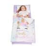 Extra Large Toddler Nap mat by Cokouchyi, Toddler Sleeping Bag with Removable Pillow, Measures 53 x 21 x 1.5 Inches, Sleeping Mat for Girls, Ideal for Daycare and Preschool Kindergarten, Unicorn view 1
