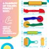 DIMROM Clay and Play Dough Tools 12 Piece Set - Ages 3 & Up (12pcs) view 3