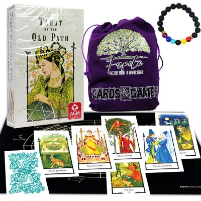 Fapeto more than a simple name Bundles Tarot and Oracles, Cards Decks for Fortune Telling & Chakras (Tarot Old Path Deck)