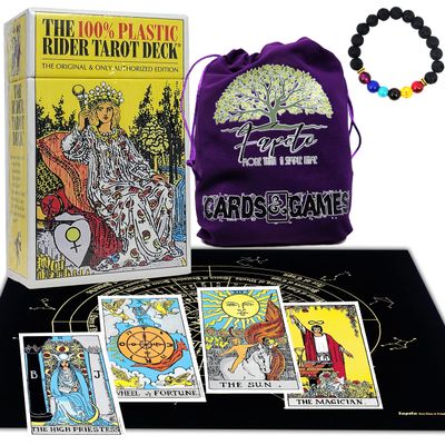 Fapeto more than a simple name Bundles Tarot and Oracles, Cards Decks for Fortune Telling & Chakras (PlasticRider Tarot Deck)
