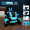 28C STEM Remote Control Car Building Kit Toys for Kids Age 8-12 with 2in1 STEM Robots Building Set Remote & APP Controlled Car/Robot, RC Car Toy Set for Boys Girls 466 Pcs (Dark Cyan) view 4