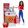 Barbie Doll Skipper & Playset, Target Supermarket with 25 Grocery Store-Themed Accessories Including Food, Check-Out Counter & Shelves view 1
