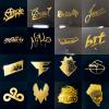 2022 Rio Major, 2021 Antwerp csgo Print Set Peripheral Stickers, Titan Holographic Stickers (1 Set of 16 Metal Stickers) view 1