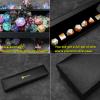 Haxtec Mystery DND Dice Set Sharp Edge Resin Dice with Dice Case Handmade Polyhedral D&D Dice Set for TTRPG Dungeons and Dragons DND Gifts view 2