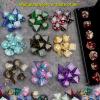 Haxtec Mystery DND Dice Set Sharp Edge Resin Dice with Dice Case Handmade Polyhedral D&D Dice Set for TTRPG Dungeons and Dragons DND Gifts view 3