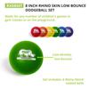Champion Sports Rhino Skin Dodgeballs: Basic 6 Inch Set for Kids + 8 Inch Set for Older Kids & Adults view 3