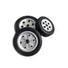 ZHIPAIJI Airplane Rubber Wheel, 1 pc Rubber Wheel with Aluminum Hub Dia 40/45/50/55 /60 Airplane Electric Retract Landing Turbojet for Airplane Plane Model Accessories Spare Part (Color : 40mm 1pc) view 4