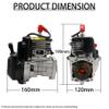 FLMLF 2-Stroke 32CC RC Motor for 1/5 HPI Baja 5B 5T SS 5SC FG Monster Truck Buggy Redcat HSP Rovan view 2