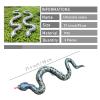 Inflatable Snake,5 Pack Fake Snakes 37.4 inch Large Inflatable Snakes for Garden Pool Halloween Decoration view 2