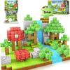 100PCS Large Magnetic Blocks 1 inch Magnets Building Craft, STEM Sensory Toys for Boys Girls 3+, STEM Educational Construction Toys for Kids 3-5 5-7 6-8, Classroom Learning Building Mine Magnet World view 1
