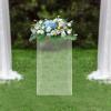 Hteedy Large Clear Acrylic Display Case for Collectibles Dustproof Showcase Plastic Box Protection for Action Figures Toys 30*30*60cm(11.8x11.8x23.6inch; 30x30x60cm) view 1
