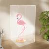 Hteedy Large Clear Acrylic Display Case for Collectibles Dustproof Showcase Plastic Box Protection for Action Figures Toys 30*30*60cm(11.8x11.8x23.6inch; 30x30x60cm) view 4