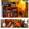 TOPBSFARNY 3D Miniature Books Dollhouse with Tiny DIY Mini Dollhouse Kit with LED 1:24 Scale Amazing Birthday or Valentines Day Gift view 2