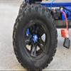 Aluminum 7075-T6 Wheel Lock for Traxxas 1:10 E-Revo 2.0 VXL-86086-4 / Maxx with WideMAXX-89086-4/1:8 4WD Sledge-95076-4 Monster Truck Upgrades - Black view 4
