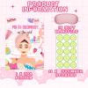 Ireer 38 Pieces Spa Party Games Pin The Cucumbers on The Girl Spa Stickers Poster with Blindfolds Game Makeup Party Decorations for Kids Girl Women Birthday Supplies Decorations view 3