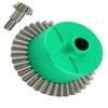 Rcarmumb Upgrades Part for 1/10 Granite/Senton/Vorteks/Big Rock 3S BLX,1/10 Outcast/Kraton 4S BLX 4X4,1/8 Vendetta/Typhon 3s blxSteel 37T Main Gear & Differential Case & Input Gear 13T,Green view 1