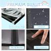 Rossy Trading Card Binder,9 Pocket Waterproof Trading Card Binder Card Collection Binder Album Folder with 360 Double Sided Pocket Album for Standard Size Cards Sports Cards Football Cards,White Tiger view 3