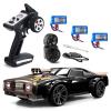 GoolRC RC Drift Car, 1:16 Scale Remote Control Car, 4WD 35KM/H High Speed Racing Car, 2.4GHz RC Drifting Car for Adults with Cool LED Lights, Extra Drift Tires and 3 Batteries (Red) view 1