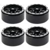 4Pack Vgoohobby Alloy 1.9" RC Beadlock Wheels Rims 8-Spoke Compatible with Axial SCX10 AXI03007 90046 Traxxas TRX4 Tamiya CC01 RC4WD D90 1/10 RC Crawler Car (Silver) view 3