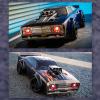 GoolRC RC Drift Car, 1:16 Scale Remote Control, 4WD 35KM/H High Speed Racing, 2.4GHz Drifting for Adults with Cool LED Lights and Extra Drift Tires (Red) view 2