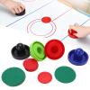 Table Hockey Pushers Pucks Set, Table Hockey Pushers Set Thick Lightweight for Competition for Board Games view 3