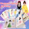 Daniel Axel Magnetic Princess Dress Up Paper Doll Pretend Play Toys Magnet People Clothes Puzzles Game for 3+ Year Old Girls Toddler,Preschool Learning Created Imagine Set Birthday Gift (B Set) view 2