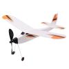 B Baosity Rubber Band Powered Airplane Throwing Foam Plane Logical Thinking Glider Planes Elastic Powered Airplane Model for Sport Party Outdoor view 1