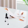 B Baosity Rubber Band Powered Airplane Throwing Foam Plane Logical Thinking Glider Planes Elastic Powered Airplane Model for Sport Party Outdoor view 2